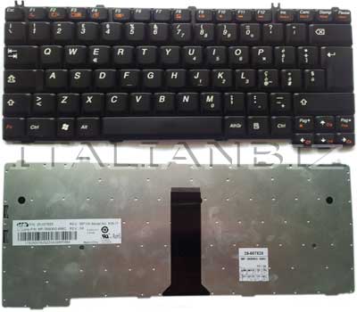 Tastiera nera italiana per notebook Lenovo Ideapad U330 Y330 Y430 